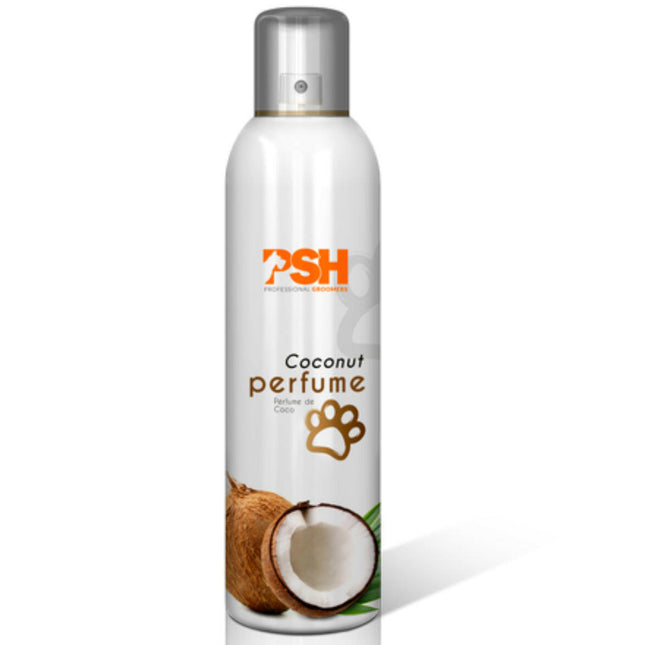 PSH Pro Coconut Eau de Toilette - exotic perfume for dogs, with a coconut scent, alcohol-free.