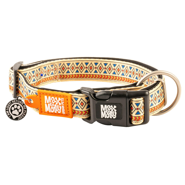 Max & Molly GOTCHA! Smart ID Ethnic Collar - collar with smart Tag pendant for dogs.