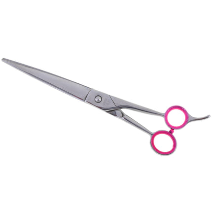 Geib Gator Straight Scissors, straight grooming scissors made of Japanese stainless steel with micro-serration.