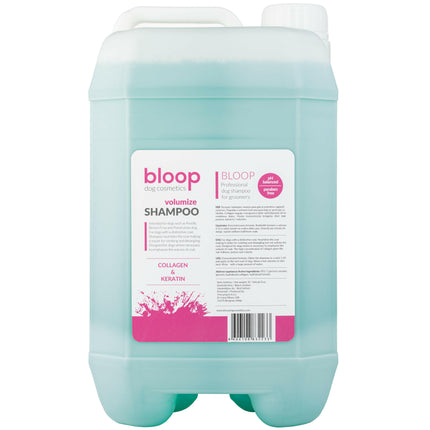 Bloop Volumize Shampoo - nourishing shampoo for dogs that increases coat volume with keratin and collagen, concentrate 1:10.
