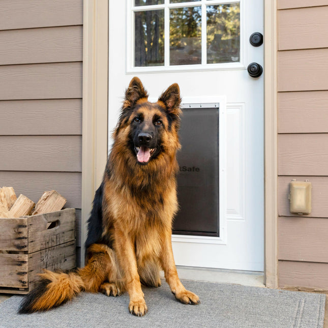 PetSafe Extreme Weather Aluminium Pet Door - Insulated Door for Dogs and Cats, Metal, Reinforced.