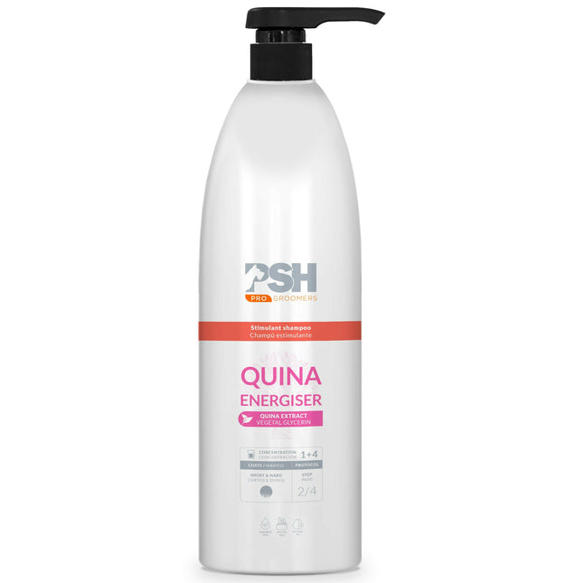 PSH Pro Quina Energiser Shampoo - texturizing shampoo for rough-haired dogs, with quinine, concentrate 1:4.