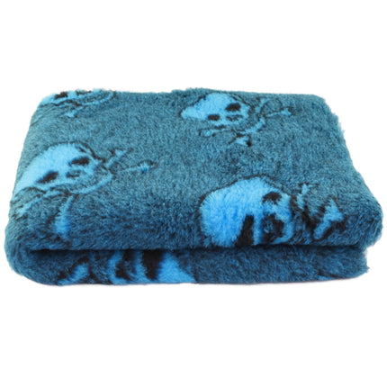 Blovi DryBed VetBed A - non-slip pet bed, skull design.