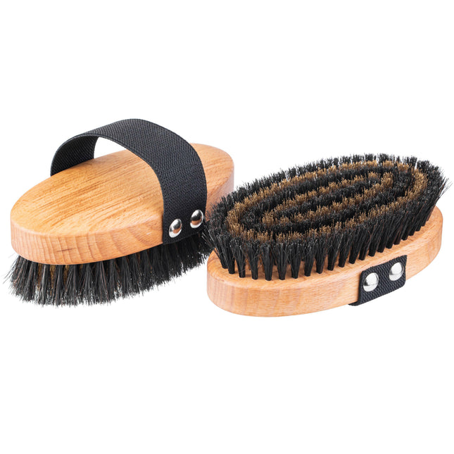 Keller Bursten - brush/combing tool with brass and nylon bristles.