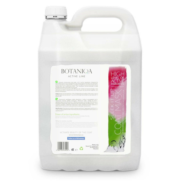 Botaniqa Active Line Sleek It Up Coat Mask - smoothing and weighty mask for dogs with long, silky fur, concentrate 1:30.