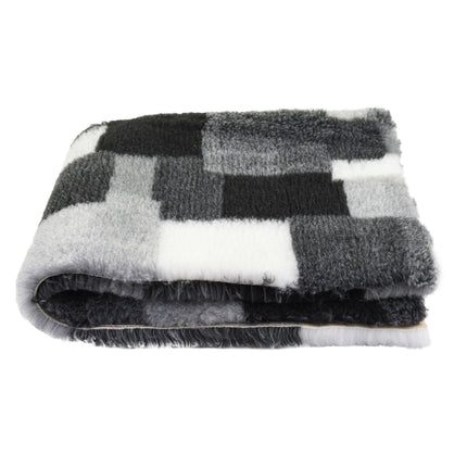 Blovi DryBed VetBed A+ - non-slip pet bed, animal mattress, grid (patchwork).