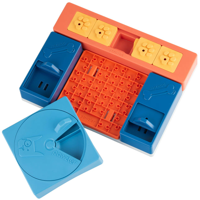 Pawzler Interactive Dog Puzzle Beginner Set - modular puzzle for dogs, beginner set of elements.