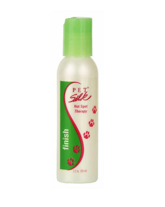 Pet Silk Hot Spot Therapy - natural remedy for treating minor wounds and irritations.
