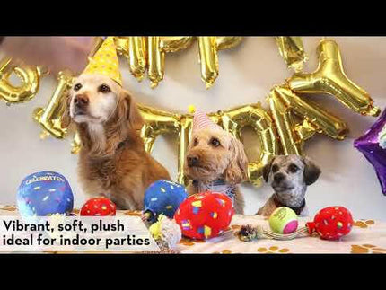 KONG Occasions Birthday Balloon M - plush birthday balloon for dogs.
