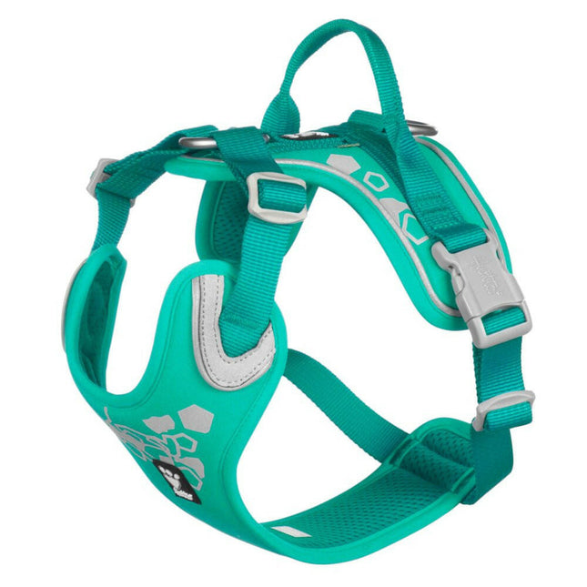 Hurtta Weekend Warrior Harness Peacock - harness for active dogs - 40 - 45.