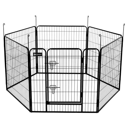 Flamingo Zecta Kennel - dog and puppy pen with a stable frame, 6 panels.