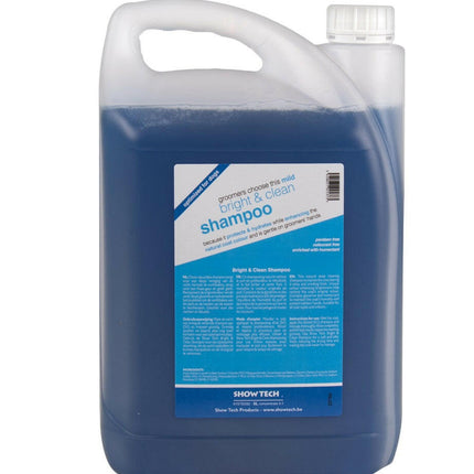 Show Tech Bright & Clean Shampoo - color-enhancing fur shampoo, concentrate 1:5.