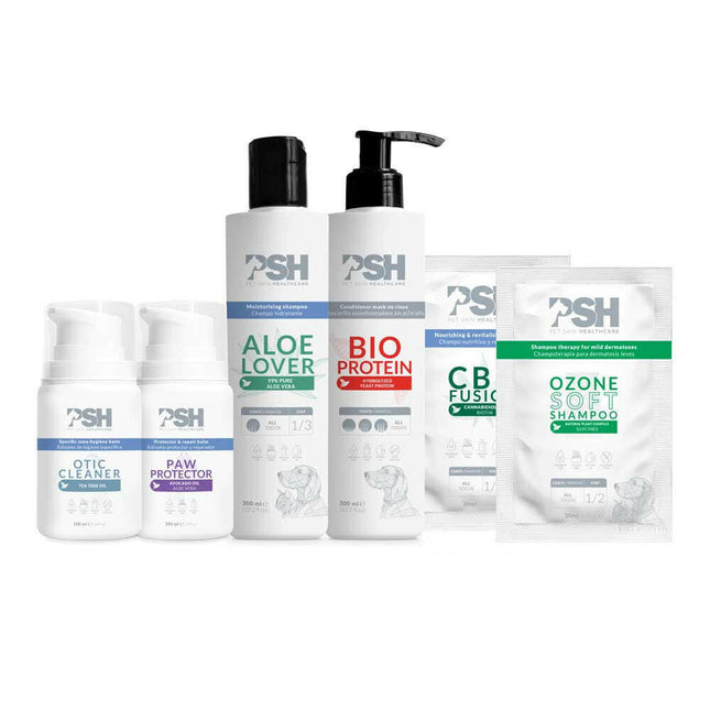PSH Pet Pack Sensitive Skin - skincare set for dogs and cats with sensitive skin.